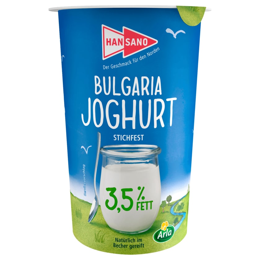 Hansano Naturjoghurt 3,5% Fett 500g